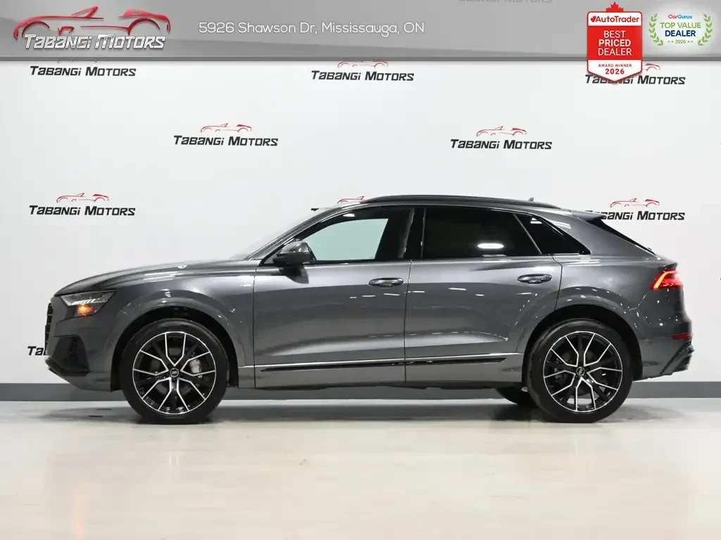 Audi Q8 55TFSI* S-LINE* 360* ОБДУХ* ЦЕНА ДО БЪЛГАРИЯ, снимка 4 - Автомобили и джипове - 56118336