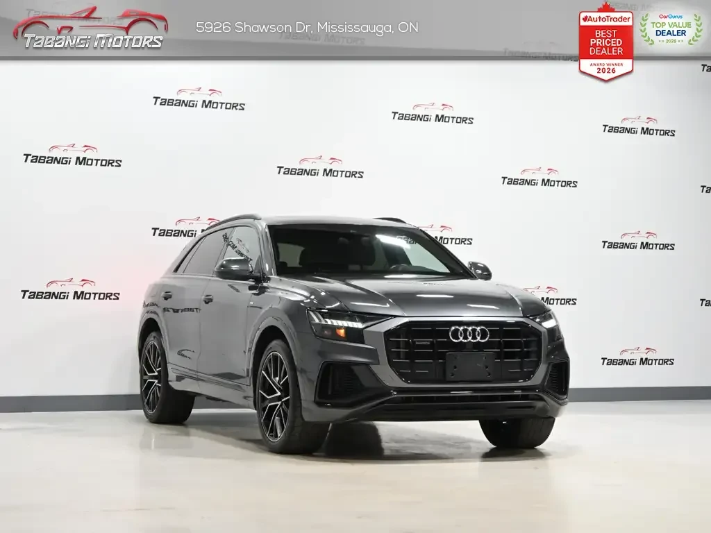Audi Q8 55TFSI* S-LINE* 360* ОБДУХ* ЦЕНА ДО БЪЛГАРИЯ, снимка 3 - Автомобили и джипове - 56118336