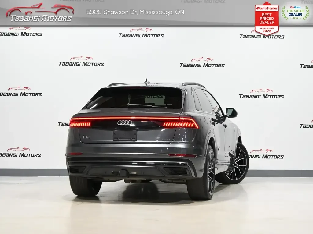 Audi Q8 55TFSI* S-LINE* 360* ОБДУХ* ЦЕНА ДО БЪЛГАРИЯ, снимка 5 - Автомобили и джипове - 56118336