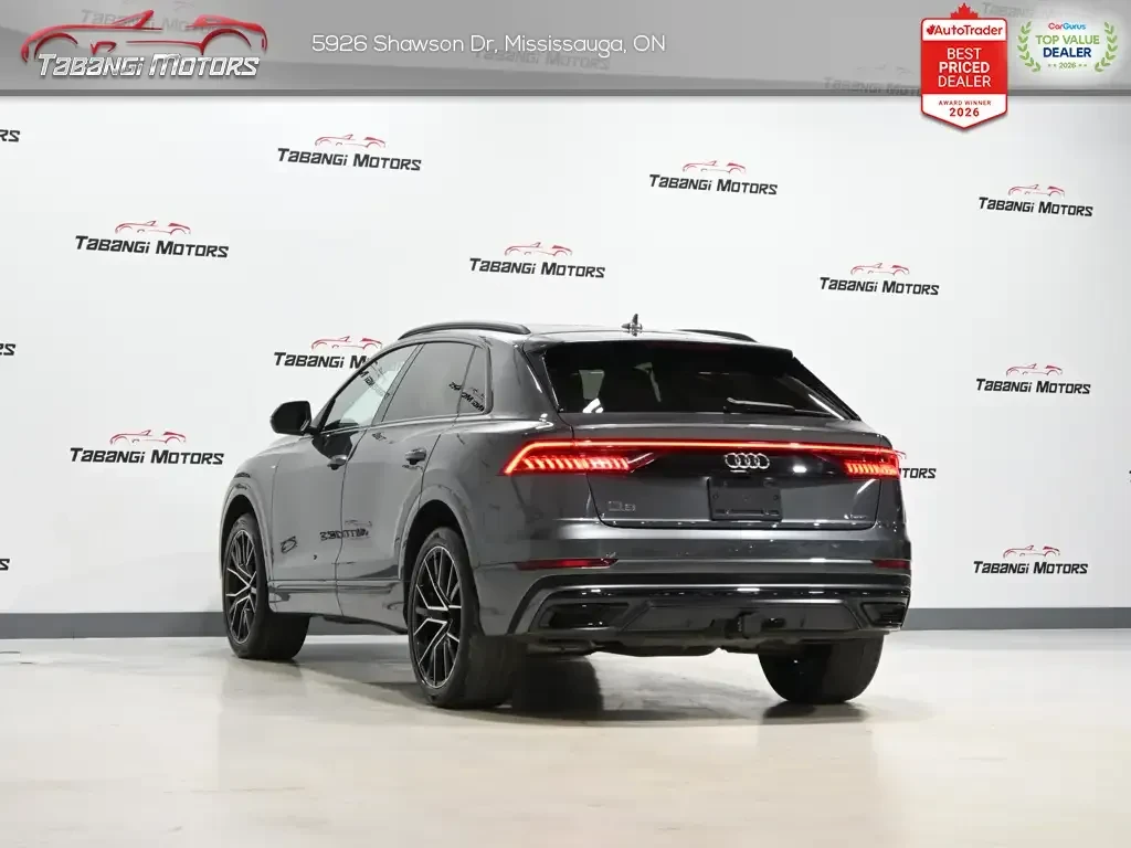 Audi Q8 55TFSI* S-LINE* 360* ОБДУХ* ЦЕНА ДО БЪЛГАРИЯ, снимка 6 - Автомобили и джипове - 56118336
