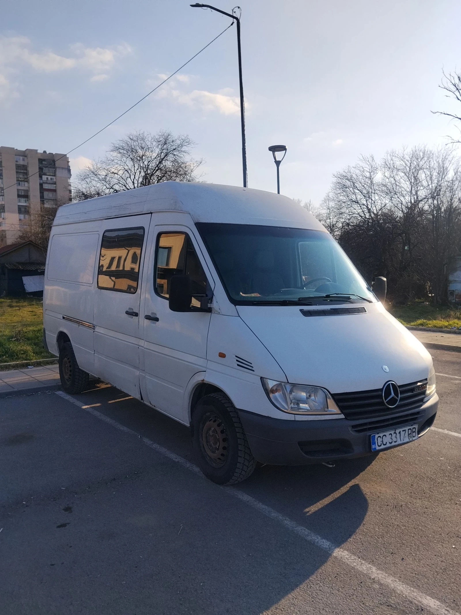 Mercedes-Benz Sprinter 313 2.2 , снимка 3 - Бусове и автобуси - 53849175