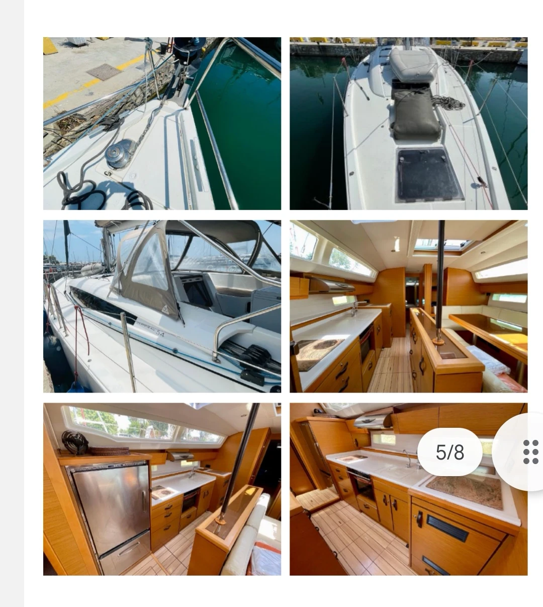 Ветроходна лодка Jeanneau 54 - изображение 8