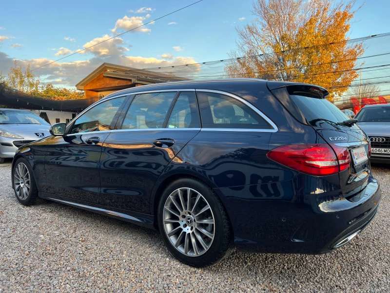 Mercedes-Benz C 220 CDI 4-MATIC/AMG/FULL LED/9G/AIRMATIC, снимка 6 - Автомобили и джипове - 52171229
