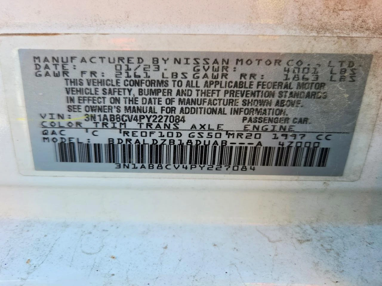Nissan Sentra 2.0l Sv, снимка 12 - Автомобили и джипове - 56076345