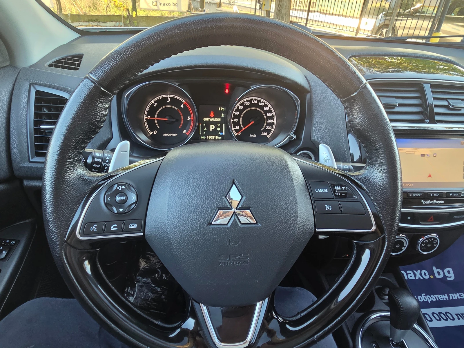 Mitsubishi ASX 2.2 AWD* PANORAMA* * KAMERA* XENON* STAR-STOP* CAY | Mobile.bg   15