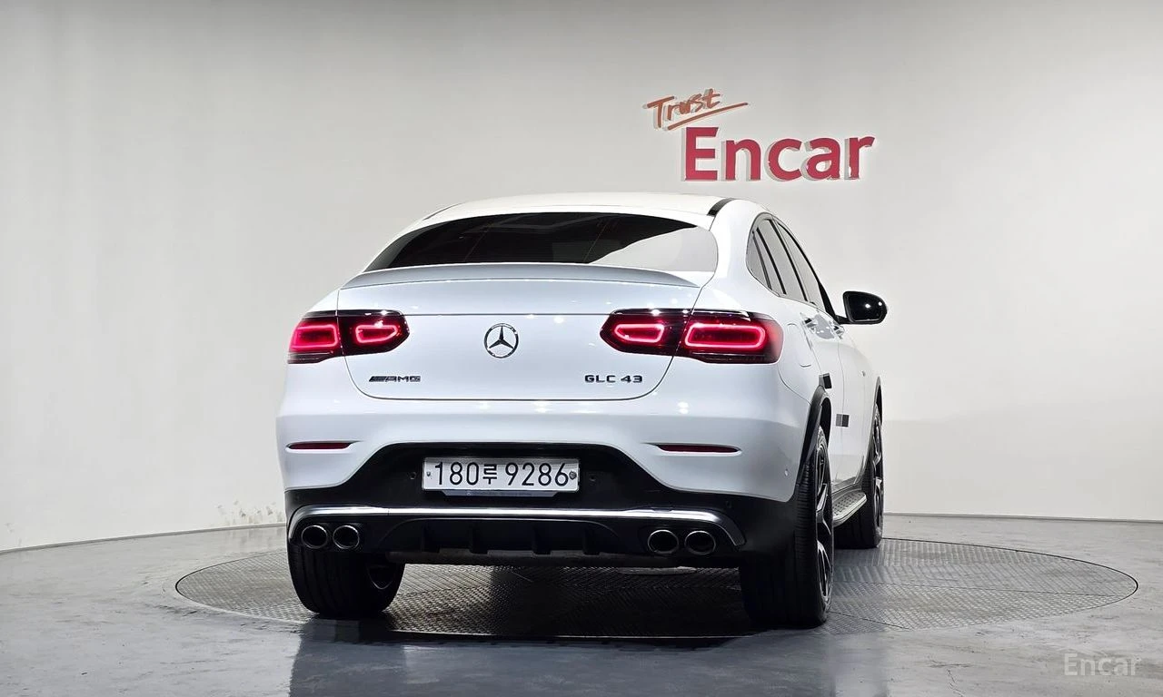 Mercedes-Benz GLC 43 AMG COUPE* BURMESTER* ХЕДЪП* 360КАМЕРА* ДИСТРОНИК* , снимка 4 - Автомобили и джипове - 55446352