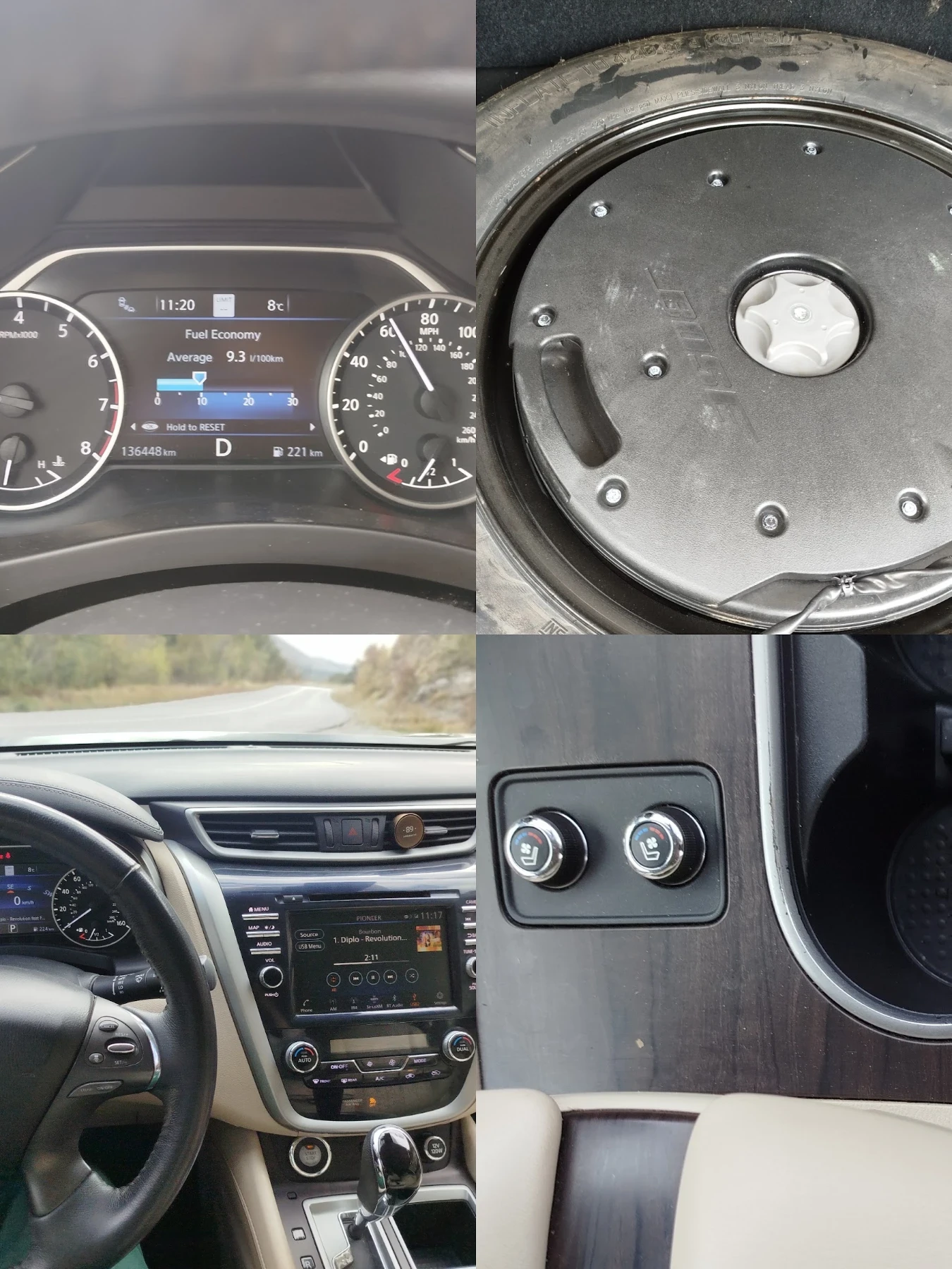 Nissan Murano PLATINUM , снимка 11 - Автомобили и джипове - 56347832