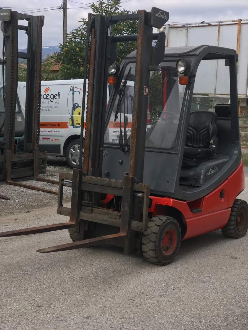 Мотокар Linde дизел, снимка 3 - Индустриална техника - 52089065