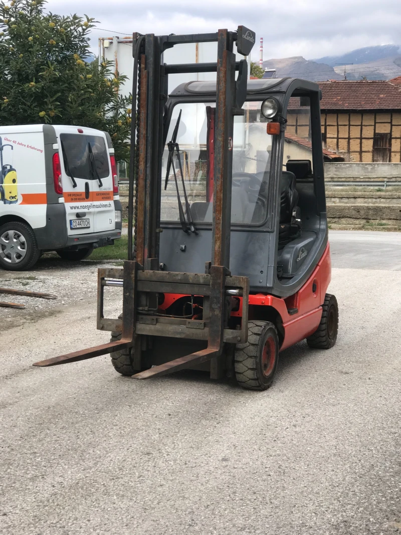 Мотокар Linde дизел, снимка 2 - Индустриална техника - 52089065