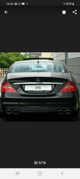 Mercedes-Benz CLS 500 AMG pack и 63 AMG sound , снимка 2