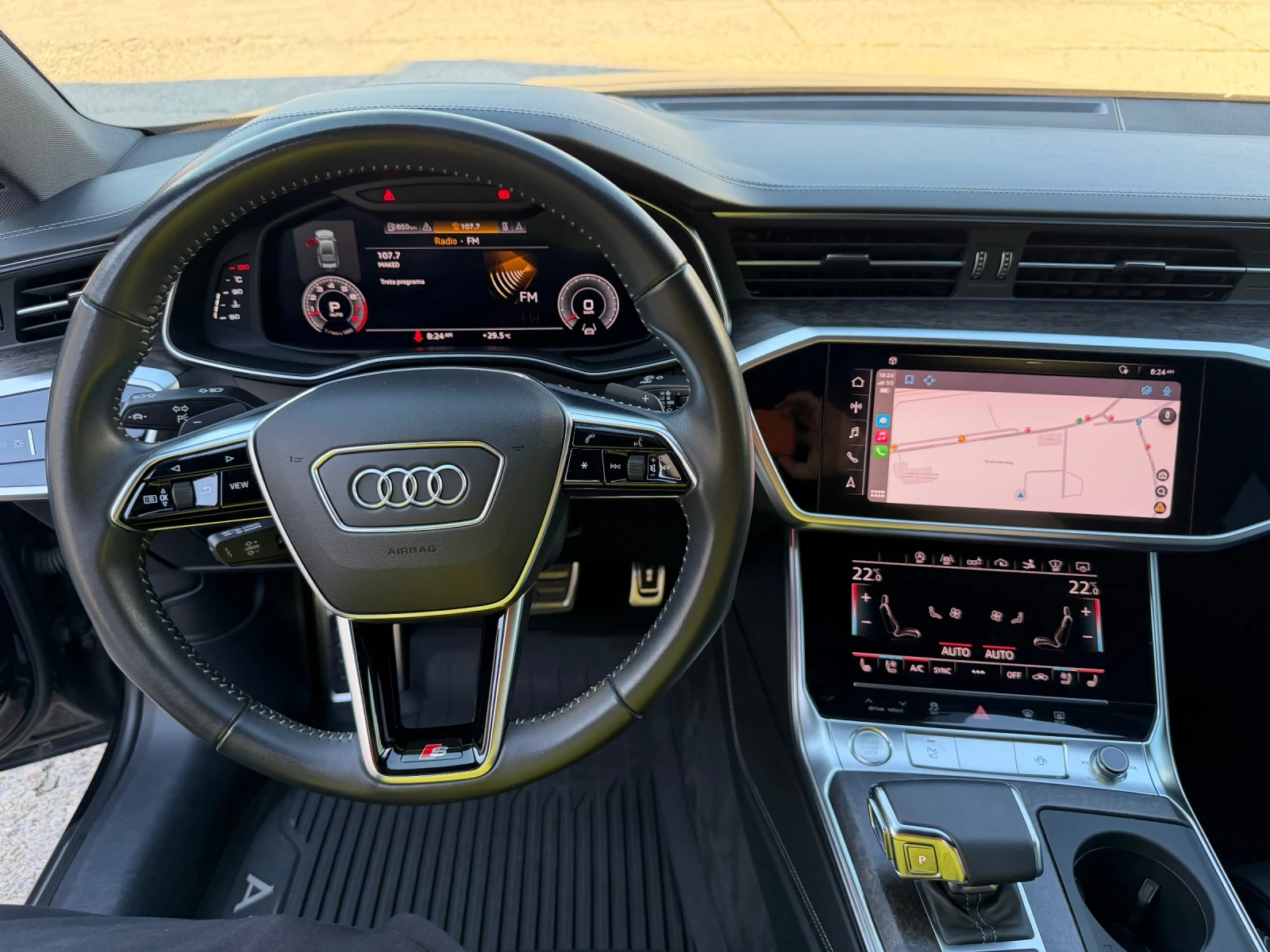 Audi S7 S7* B&O* 3хS-line* PANO* HD-MATRIX* HeadUp* ВАКУМ*, снимка 13 - Автомобили и джипове - 51883234