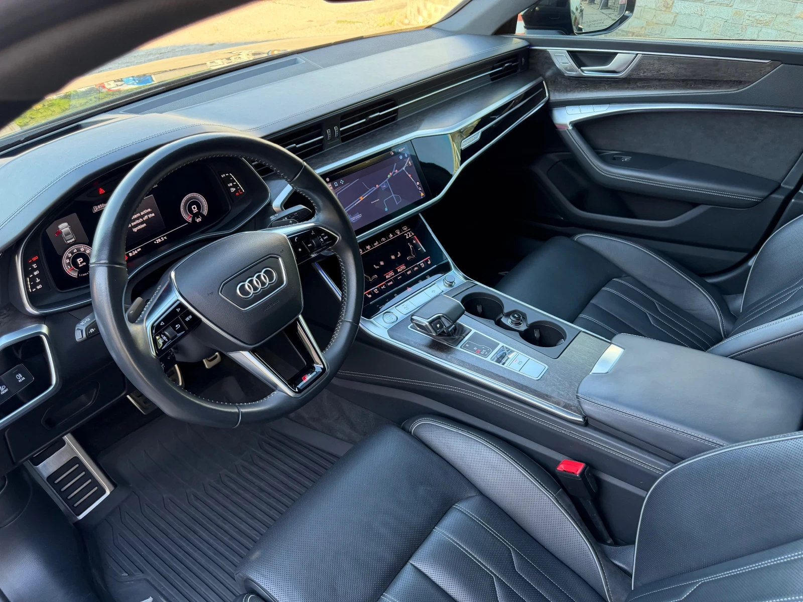 Audi S7 S7* B&O* 3хS-line* PANO* HD-MATRIX* HeadUp* ВАКУМ*, снимка 12 - Автомобили и джипове - 51883234
