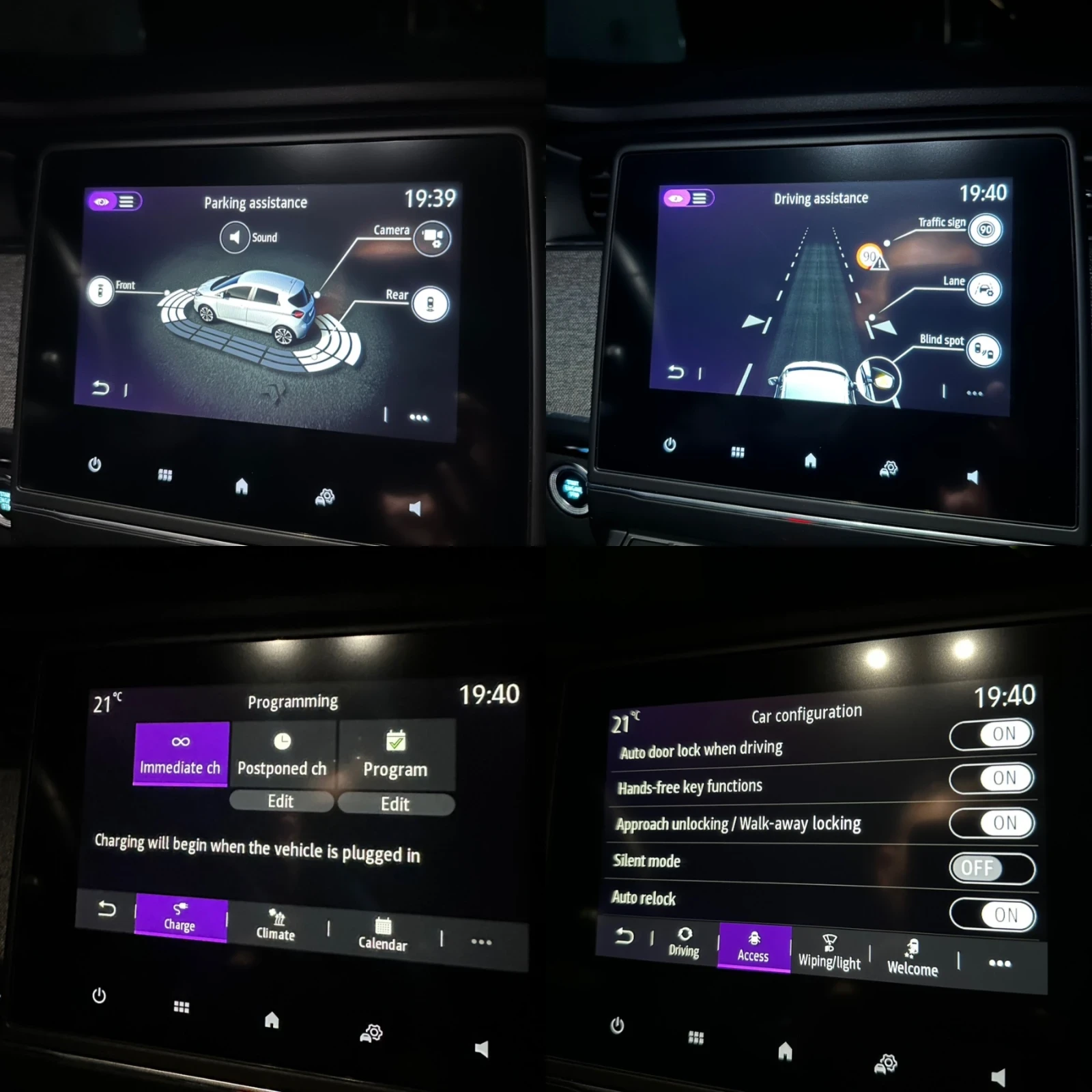 Renault Zoe Intense 52kWh Терпомомпа Гаранция SoH 92.4 НАЛИЧНА, снимка 12 - Автомобили и джипове - 54421682