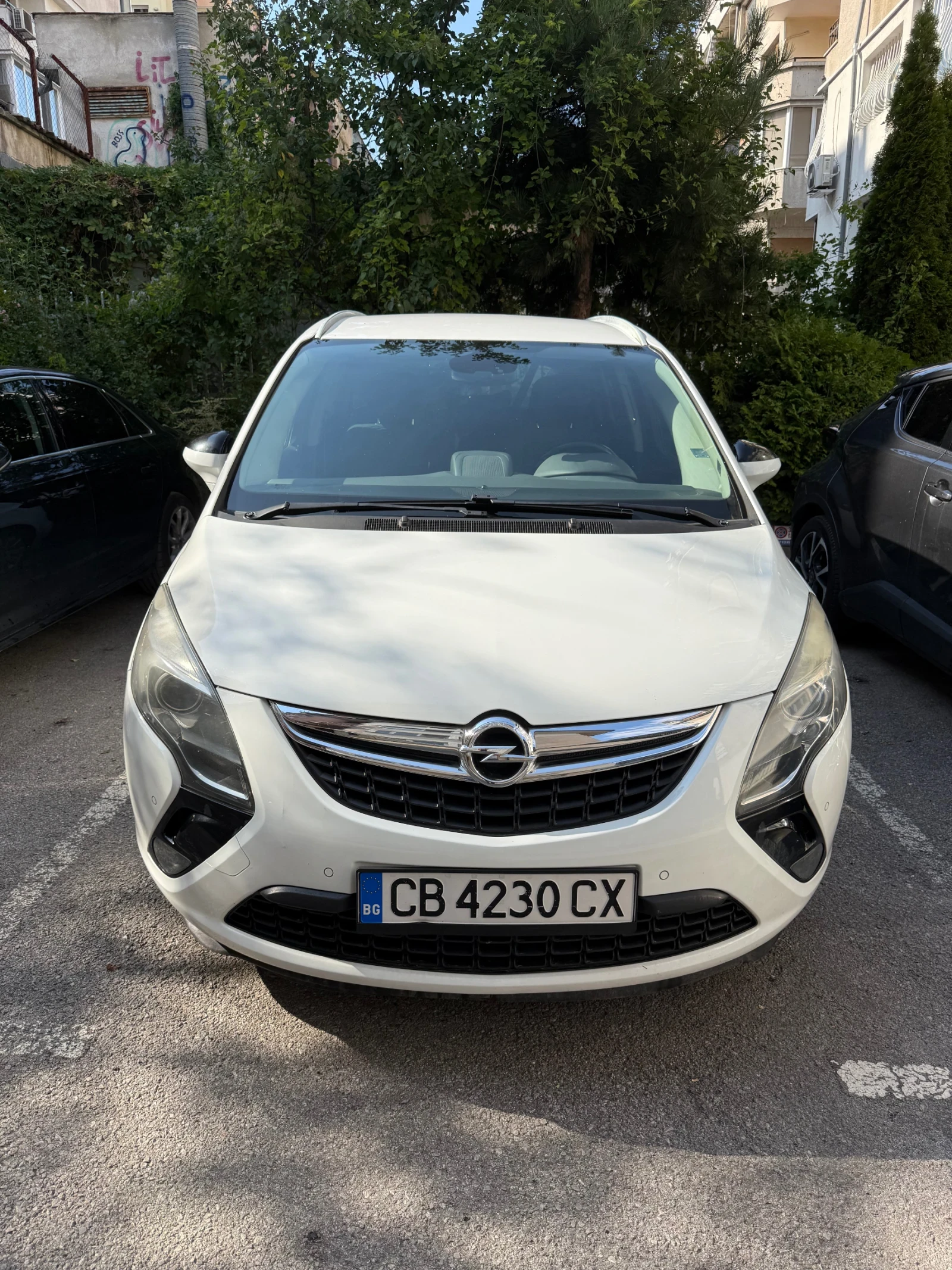 Opel Zafira 1.6 Турбо Метан/Газ