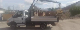 Iveco Daily Самосвал с Кран, снимка 3