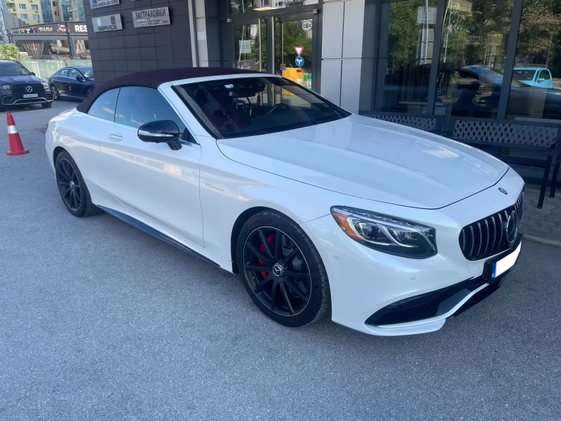 Mercedes-Benz S 63 AMG Cabriolet 4MATIC, снимка 3 - Автомобили и джипове - 51650933