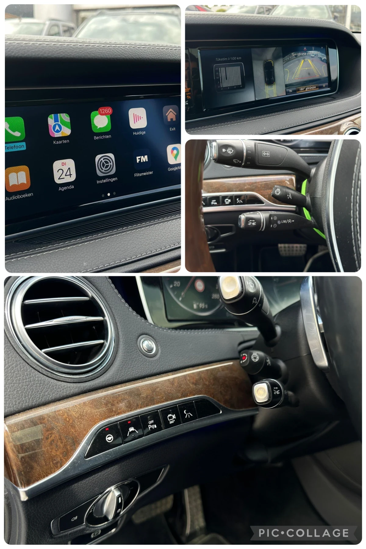 Mercedes-Benz S 350 9-Gtronic Всички екстри !! , снимка 10 - Автомобили и джипове - 53983142