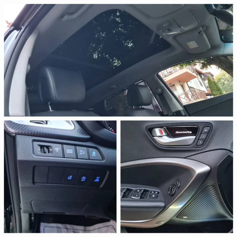 Hyundai Santa fe 2.2 CRDI 4х4 ПАНОРАМА КАМЕРА 360 FACELIFT УНИКАТ  , снимка 16 - Автомобили и джипове - 47514294