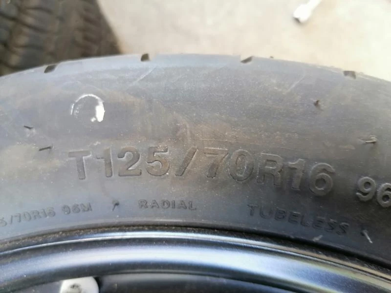 Гуми с джанти Clear 125/70R16, снимка 4 - Гуми и джанти - 29600624