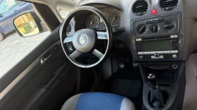 VW Caddy 1.9TDI 7м. 210хкм Герм.ТИП-ТОП Уникат, снимка 12