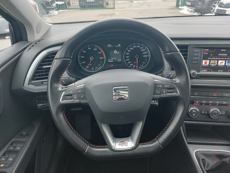 Seat Leon FR* 150 к.с.* ПАНОРАМА* АЛКАНТАРА* LED* FULL EXTRI, снимка 11 - Автомобили и джипове - 48717094