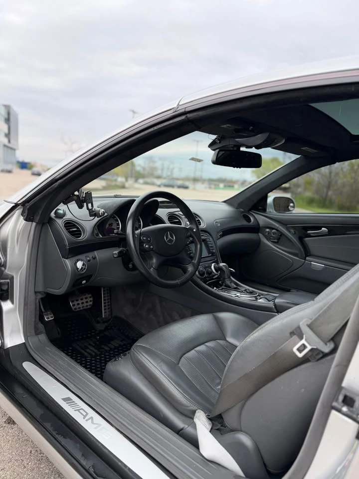 Mercedes-Benz SL 55 AMG * RENNTECH* АВТОКРЕДИТ БЕЗ ПЪРВОНАЧАЛНА ВНОСКА* , снимка 7 - Автомобили и джипове - 54809746