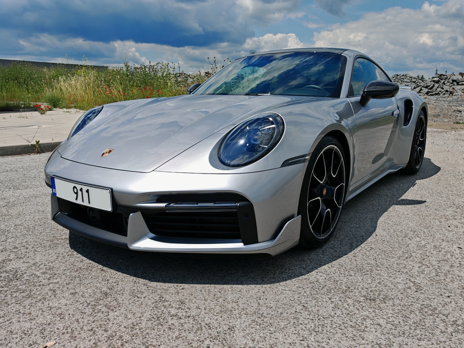 Porsche 911 turbo S* Aero Kit* Lift* Burmester* Pano* Гаранция, снимка 1