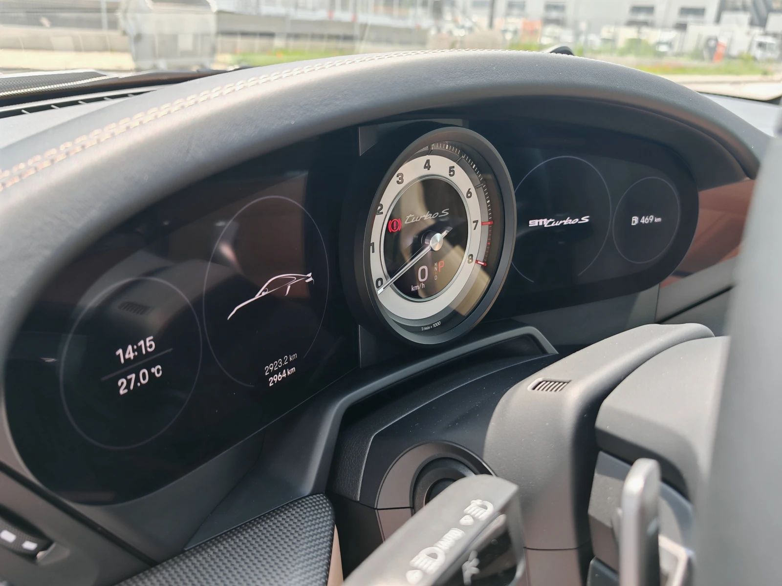 Porsche 911 turbo S* Aero Kit* Lift* Burmester* Pano*  | Mobile.bg   11