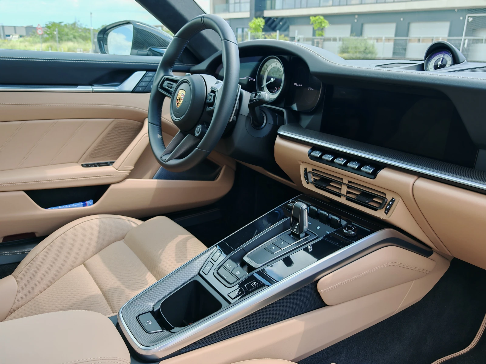 Porsche 911 turbo S* Aero Kit* Lift* Burmester* Pano*  | Mobile.bg   12