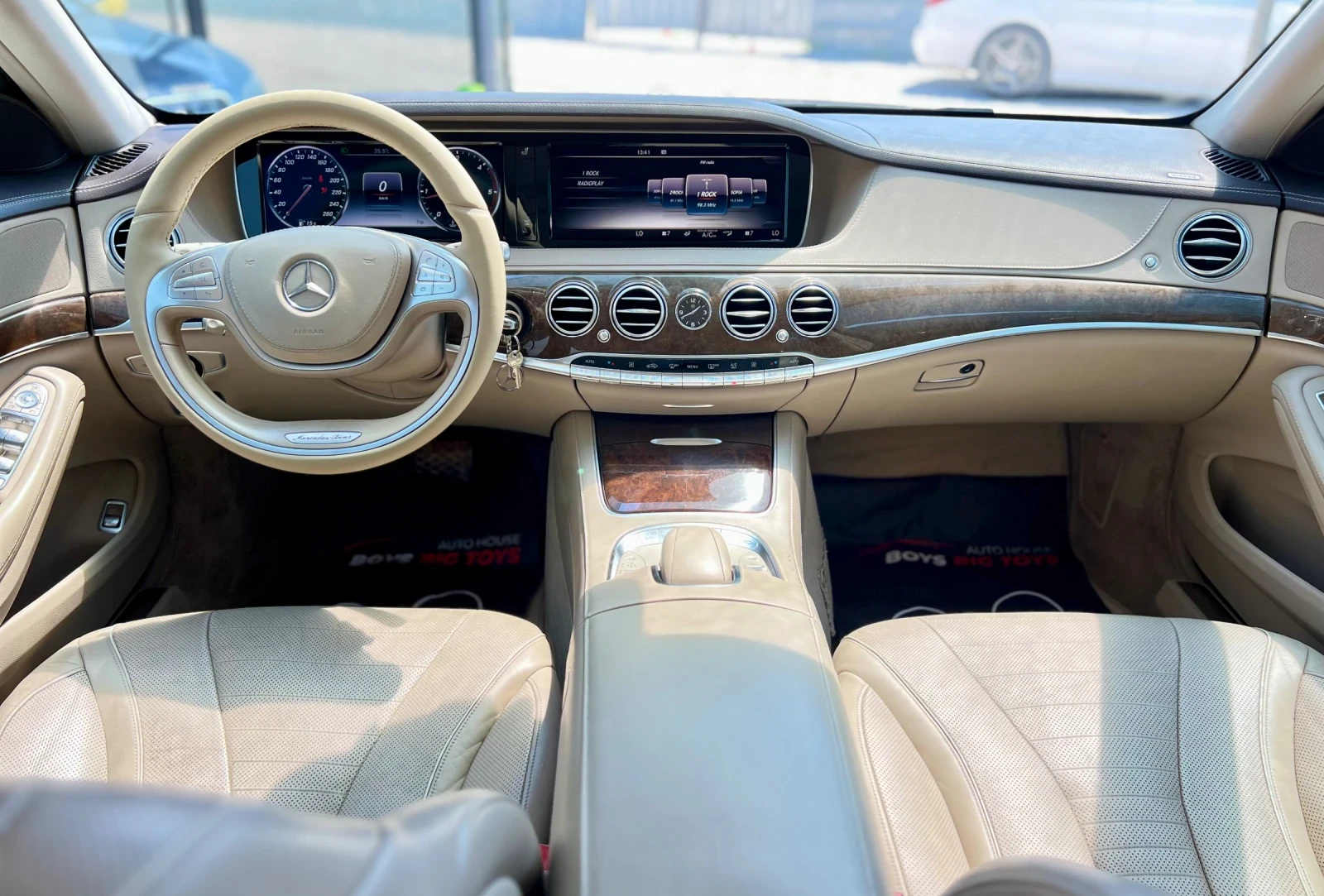 Mercedes-Benz S 350 BLUETEC* 4Matic* Подгрев* Обдухване* 360камера* TO - изображение 9