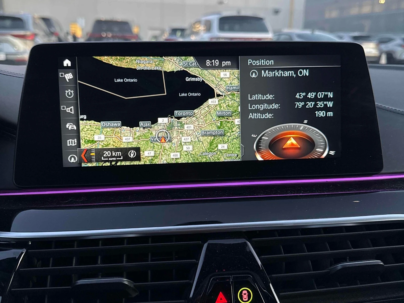 BMW 550 MPACK* HEADUP* ПОДГРЕВ* KEYLESS, снимка 15 - Автомобили и джипове - 54292164