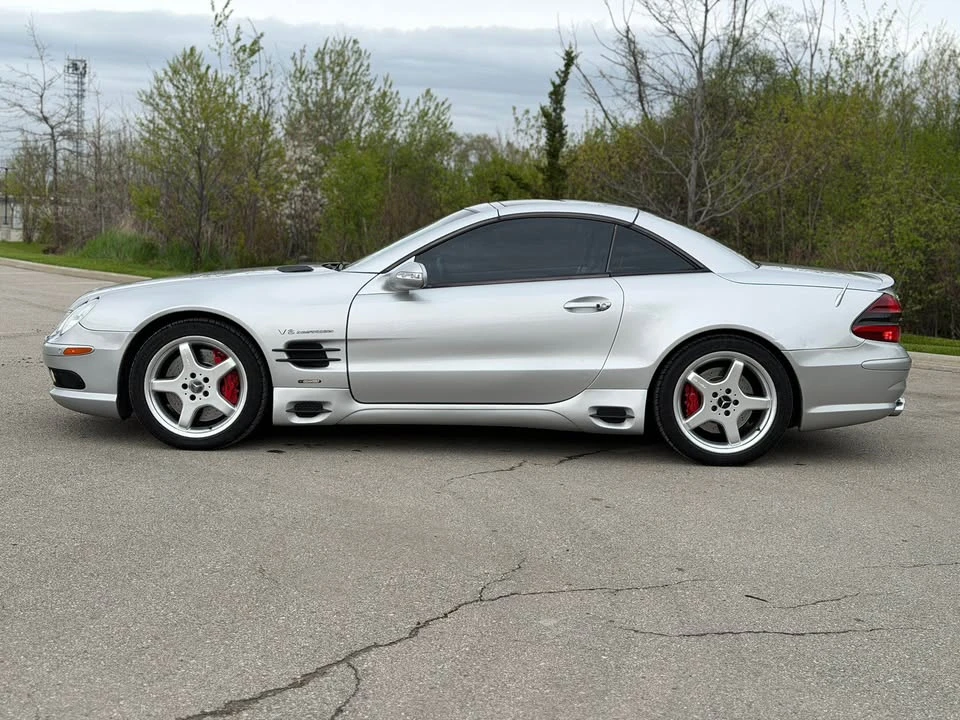 Mercedes-Benz SL 55 AMG * RENNTECH* АВТОКРЕДИТ БЕЗ ПЪРВОНАЧАЛНА ВНОСКА* , снимка 2 - Автомобили и джипове - 54809746