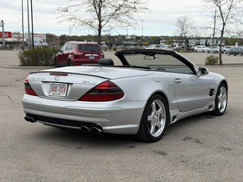 Mercedes-Benz SL 55 AMG * RENNTECH* АВТОКРЕДИТ БЕЗ ПЪРВОНАЧАЛНА ВНОСКА* , снимка 17 - Автомобили и джипове - 54809746