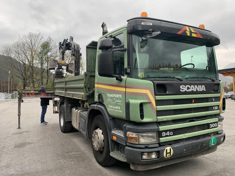 Scania P 94 С КРАН-GB4x2-300, снимка 2 - Камиони - 34539176