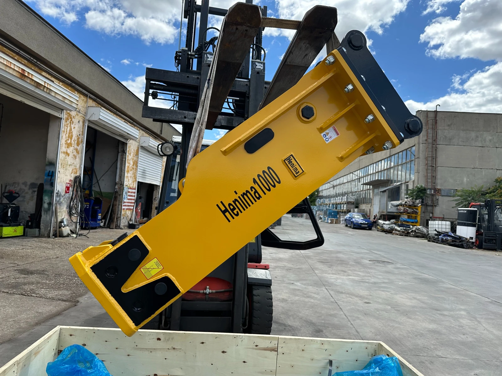 Допълнително оборудване Хидравличен чук Henima 1000, снимка 1