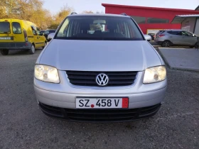 VW Touran 1.9TDI, 7 места, темпомат, 6 скорости , снимка 2