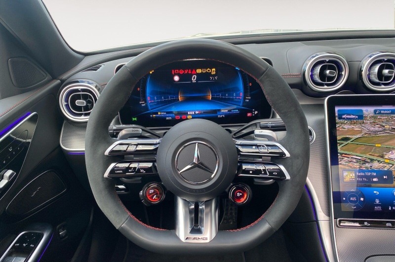 Mercedes-Benz C 43 AMG 4Matic = Night Package= Carbon Exterior II Гаранци, снимка 9 - Автомобили и джипове - 45980927