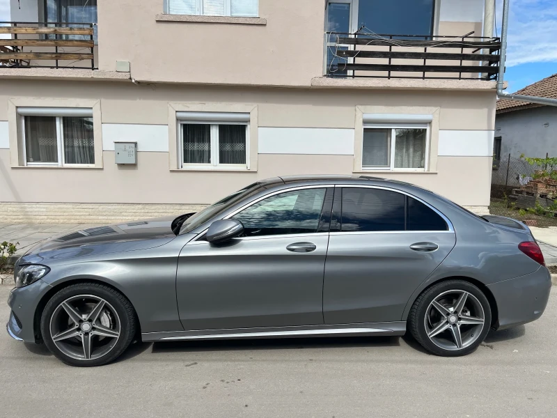 Mercedes-Benz C 220 AMG line, BlueTech, снимка 3 - Автомобили и джипове - 47257359