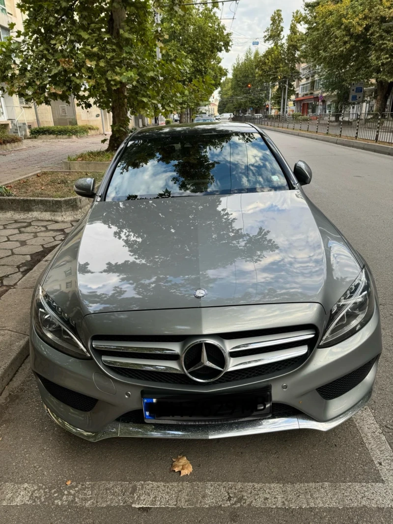 Mercedes-Benz C 220 AMG line, BlueTech, снимка 1 - Автомобили и джипове - 47257359