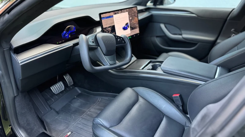 Tesla Model S * Plaid 1020hp* ЛИЗИНГ * БАРТЕР, снимка 8 - Автомобили и джипове - 52056376