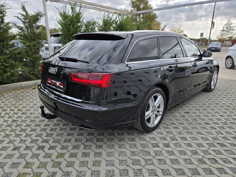 Audi A6 2.0TDI-190кс= АВТОМАТ= MATRIX= S-LINE= DISTRONIC, снимка 3 - Автомобили и джипове - 52116545