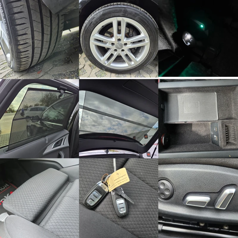 Audi A6 2.0TDI-190кс= АВТОМАТ= MATRIX= S-LINE= DISTRONIC, снимка 17 - Автомобили и джипове - 52116545