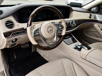 Mercedes-Benz S 560 * АВТО КРЕДИТ* ЦЕНА ДО БГ * СЕРВИЗНА ИСТОРИЯ *  - изображение 6