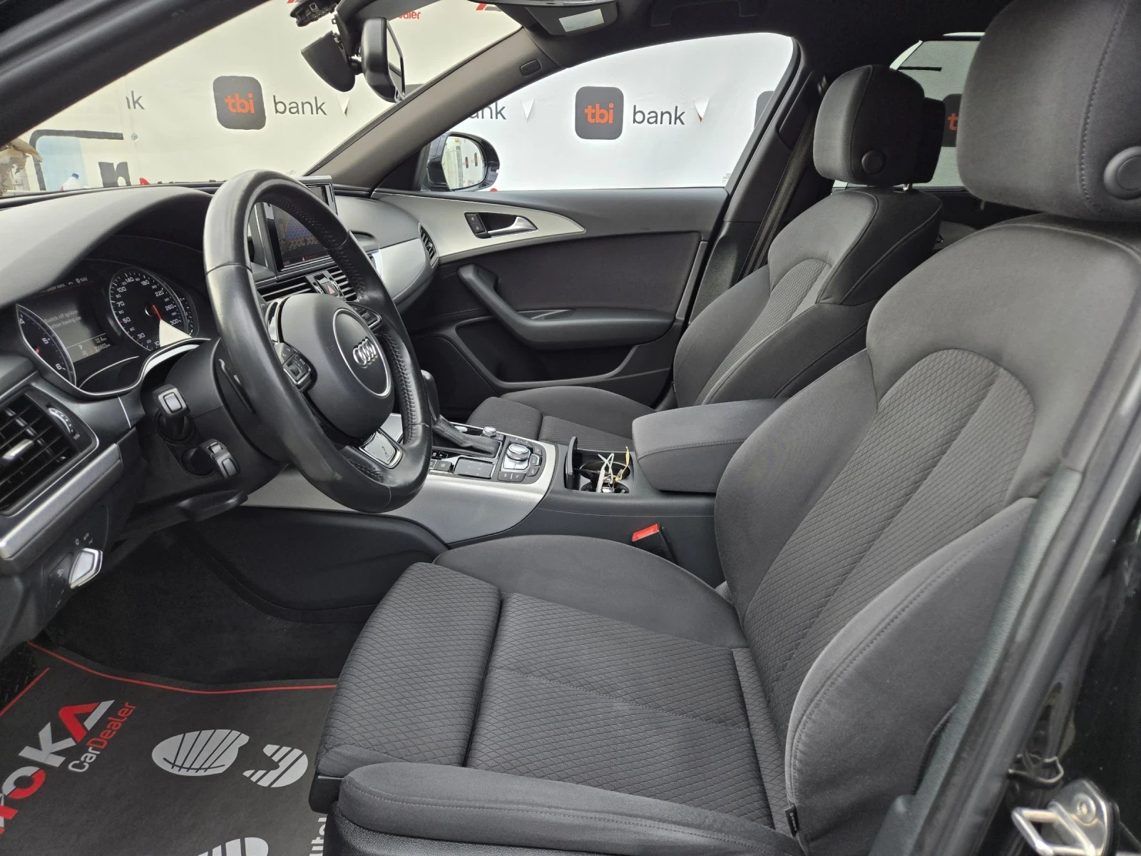 Audi A6 2.0TDI-190кс= АВТОМАТ= MATRIX= S-LINE= DISTRONIC - изображение 7