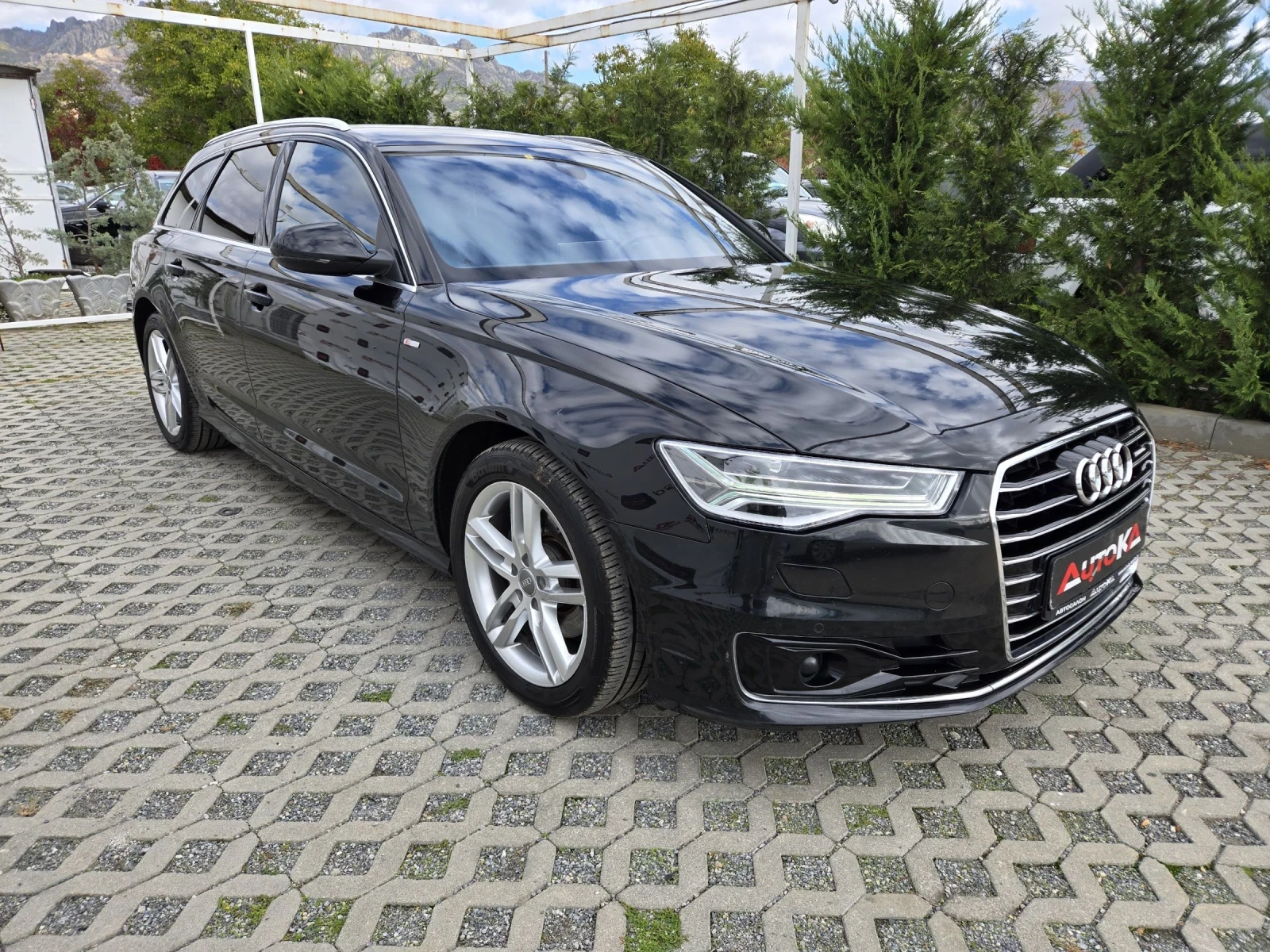 Audi A6 2.0TDI-190кс= АВТОМАТ= MATRIX= S-LINE= DISTRONIC - изображение 2