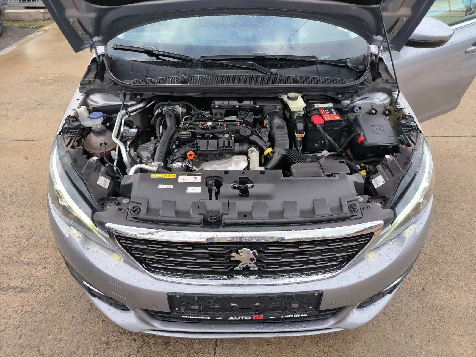 Peugeot 308 1.5d-Navi-Automat-Kamera-Euro-6D | Mobile.bg   9