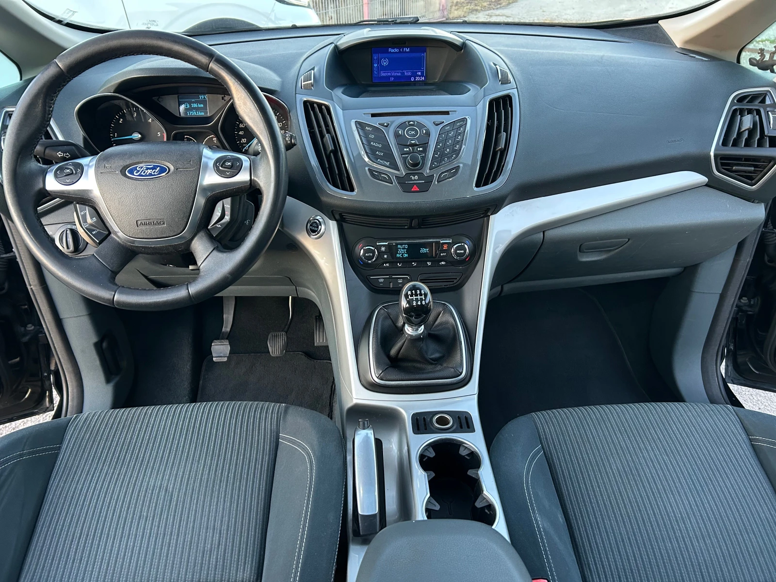 Ford C-max 1.6 TDCi ПАНОРАМА/KEYLESS, снимка 9 - Автомобили и джипове - 54571155