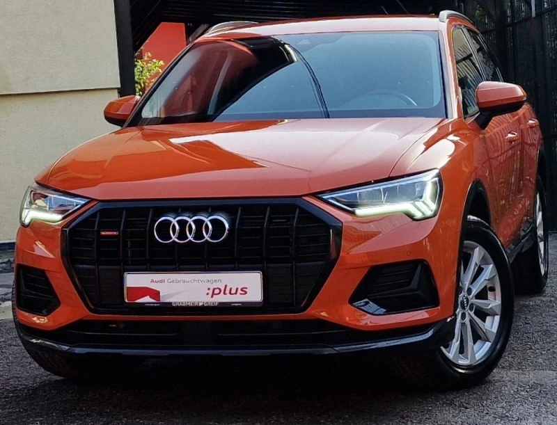 Audi Q3 45TFSI-ГЕРМАНИЯ-УНИКАТ-36395к.м-QUATTRO-S/LINE, снимка 1 - Автомобили и джипове - 46319128