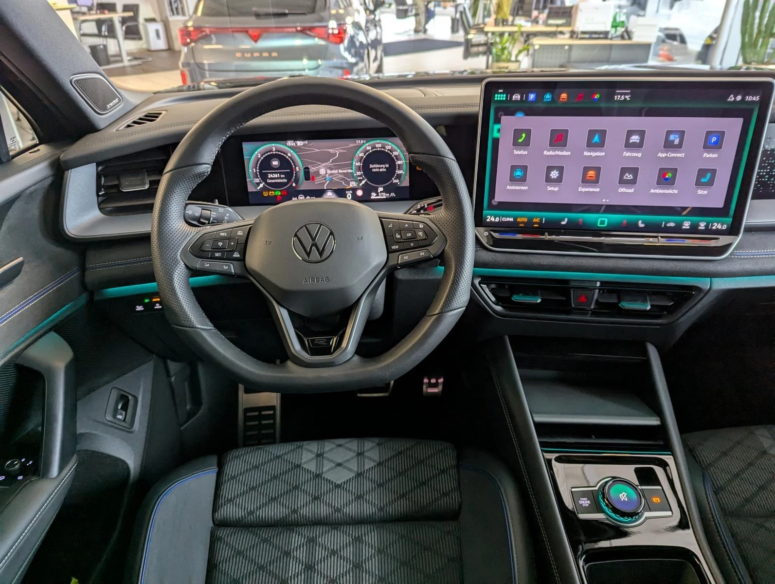 VW Tayron 2.0TDI* 4M* R-LINE* H/K* 360 CAM* DISTR* HUD* PANO - изображение 10