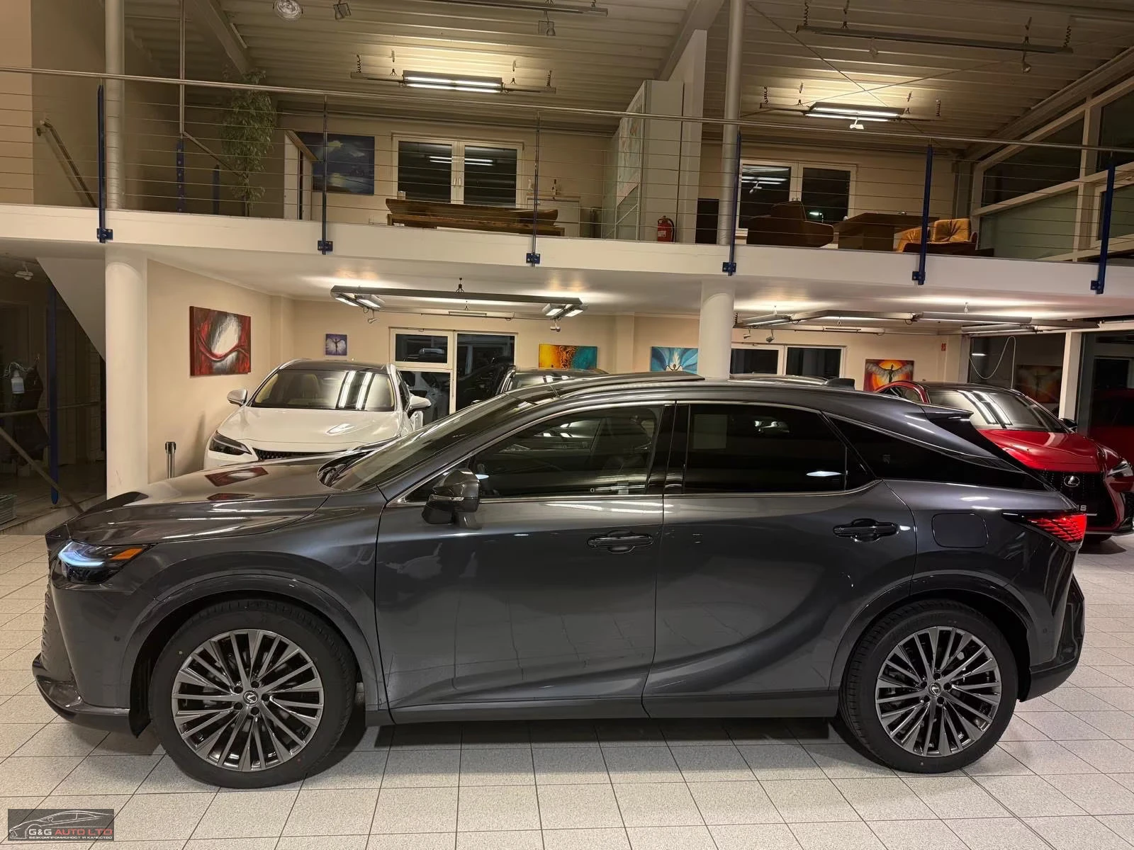 Lexus RX 450h plus НОВ/292HP/LUXURY/PANO/MARK.LEV/360/PANO/ACC/504z, снимка 7 - Автомобили и джипове - 55102491